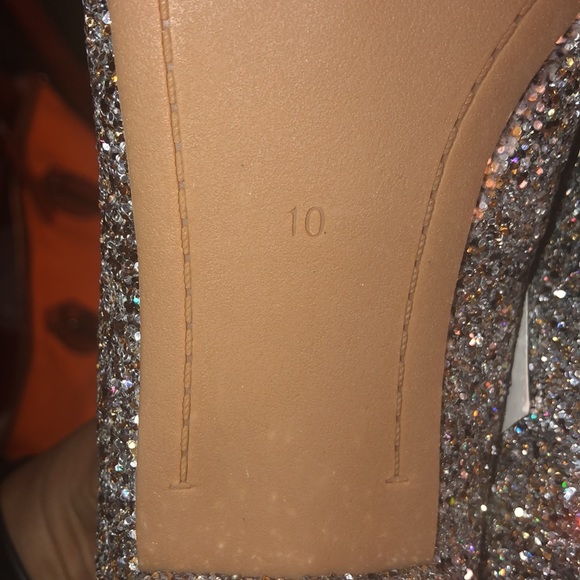 Old navy shimmery pumps 1 inch heel. size 10 new tags - Picture 8 of 8